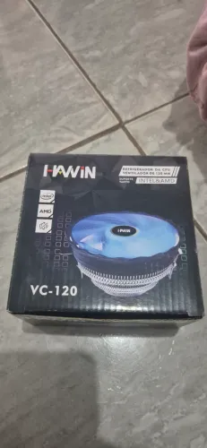 Air Cooler H-Win VC-120 120mm Intel e AMD - Funcionando Perfeitamente