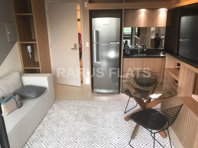 Rarus Flats - Flat para locação - Edifício Be Design Vila Olimpia