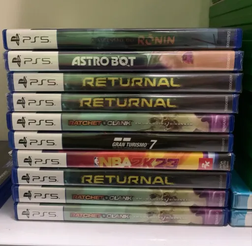 Jogos de PlayStation 5 Novos e Seminovos