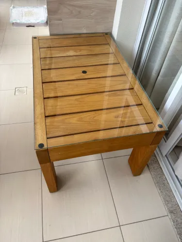 Mesa madeira maciça Franccino