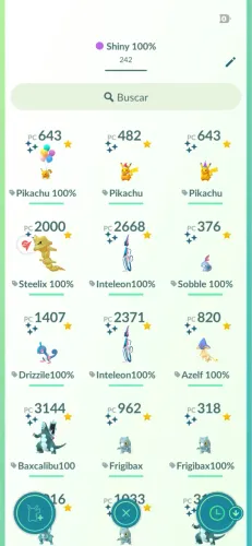 Pokémon Go Cont Level 71.
