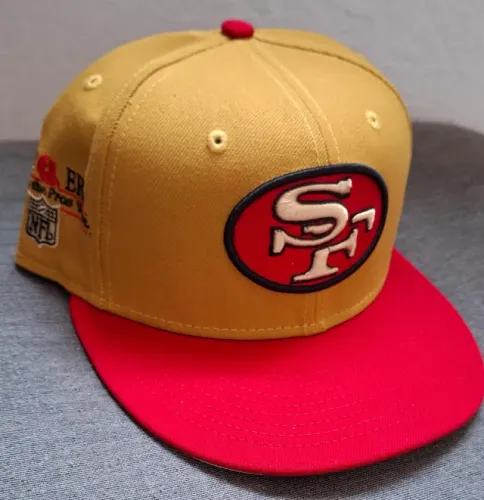 Boné Original New Era 59FIFTY San Francisco 49ers Bronze - Tamanho 7 1/8