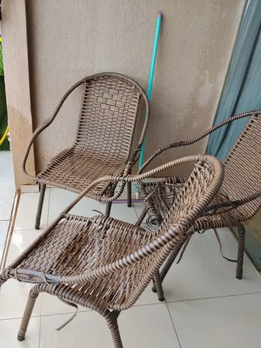 Cadeira em junco 