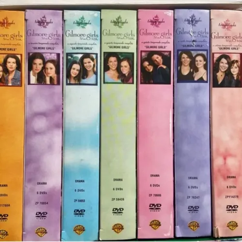 Box DVDs Gilmore Girls 1-7Temporadas Completo