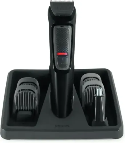 Aparador Pelos 6 em 1 Philips Series 3000 MG3711/15 Multigroom Bivolt Barbear Barbeador