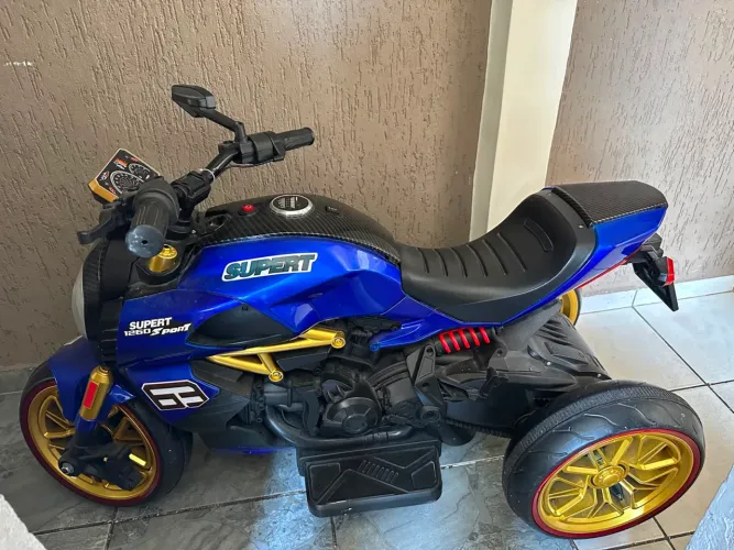 Moto Elétrica Infantil 3 rodas