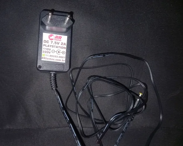 Fonte para PS1 Slim bivolt - NOVO EM PERFEITO ESTADO