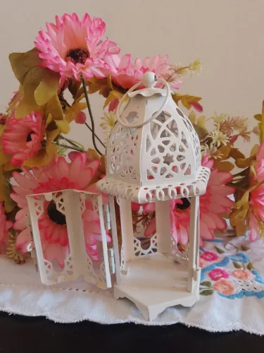Lanterna Marroquina / Castiçal para decoração de casamentos / festas / jardim / casa