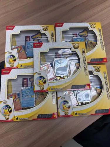 Kit com poster coleção de trinta anos pokemon