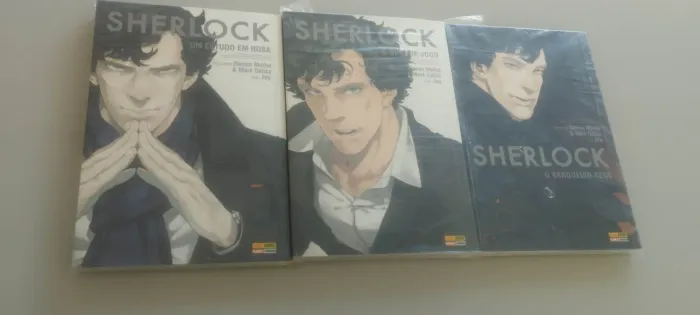 Mangá Sherlock, 3 volumes + Alive