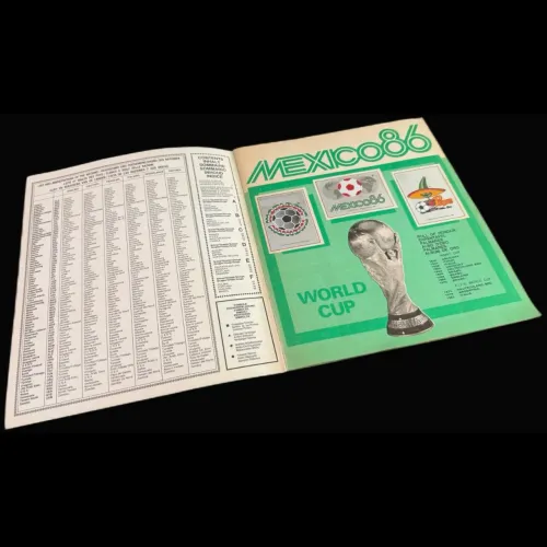 Álbum copa do mundo México 1986