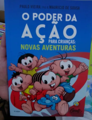 Livro "O poder da ação para crianças: novas aventuras ", Paulo Vieira
