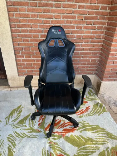 Cadeira Gamer Stars Game Black Edition - Conforto e Estilo por Apenas R$ 280