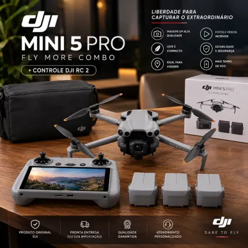 DJI Mini 5 Pro Fly More Combo DJI RC 2