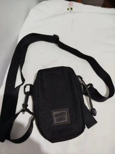 shoulder bag preta da marca viko