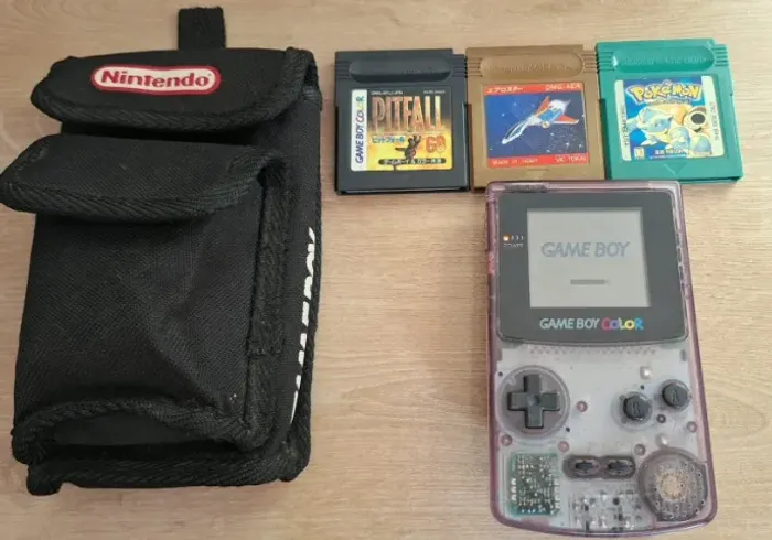 Game Boy Collor Translucido (Faço Olx Pay)