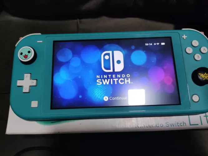 NINTENDO SWITCH LITE TURQUESA DESBLOQUEADO