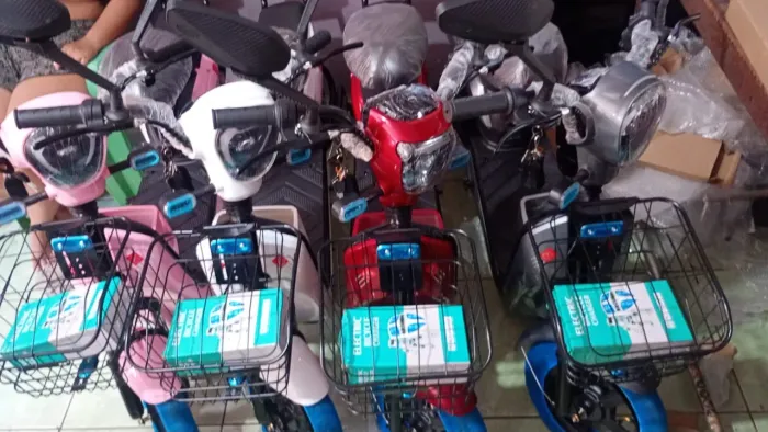 Bicicleta elétrica Aro 14
