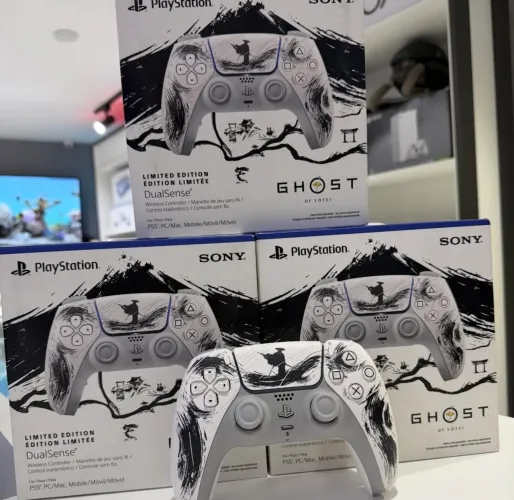Ps5 controle Personalizado Ghost of Yotei