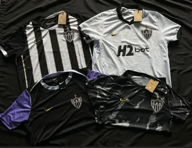 Camisas de Galo  e Cruzeiro Tamanhos variados 