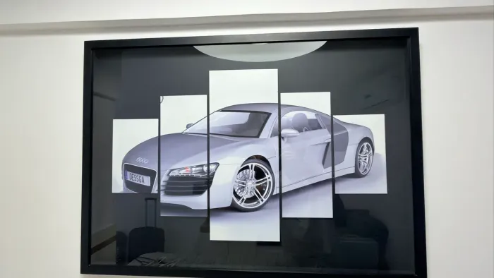 Quadro Decorativo Audi R8 - 110 × 75 cm