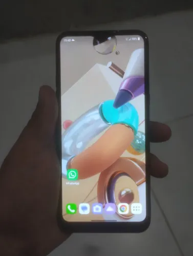 LG K41S funcionando tudo perfeitamente.