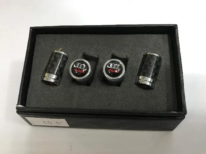 Bico de válvula carbono tampa antifurto pneu vários modelos