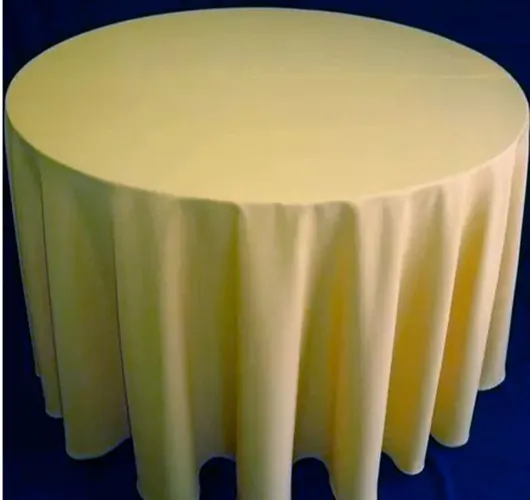 Toalhas de mesa redonda para festa