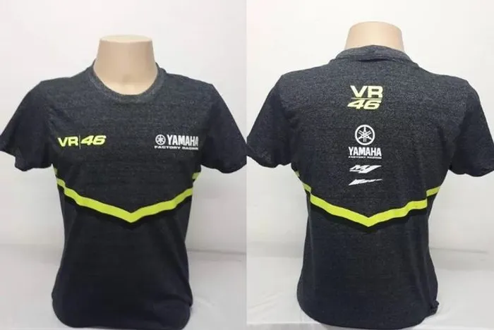 Anuncio XY Camisetas Moto Velocidade, Valentino Rossi VR46, MarcMarquez