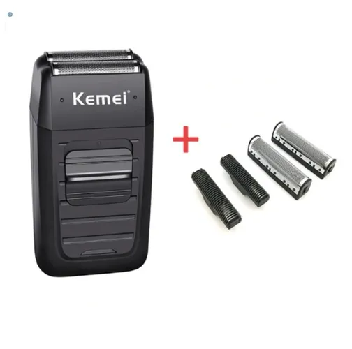 Máquina De Barbear Kemei Km 1102 Sem Fio 220v+lamina Extra (novo)