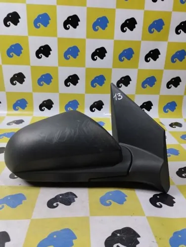 Retrovisor Direito Manual Chevrolet Onix ou Prisma 2013 a 2017 Preto Fosco