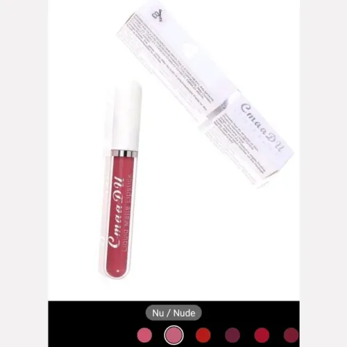 Brilho labial à prova d'água duradouro fosco