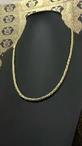 Corrente Elo Palmeira em Ouro 18K - Liquidando!!!!