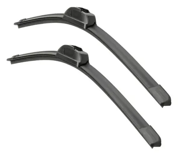  Par Palhetas Silicone Limpador Para-Brisa Universal_Instalação Grátis_Aceito Cartão