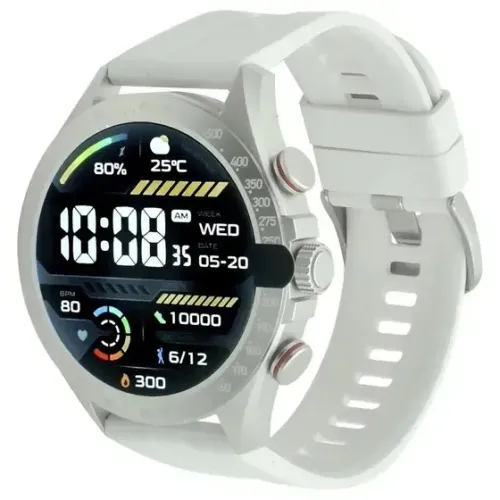 Relógio Smartwatch Haylou Solar Pro LS18 - Prata - Novo Original Loja Coimbra Computadores