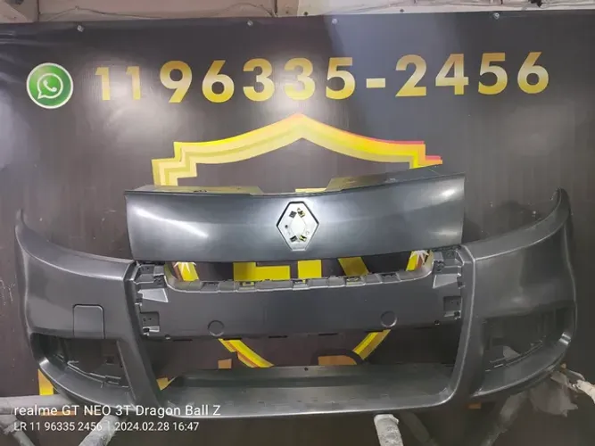 Parachoque Dianteiro Renault Sandero 2012 2013 2014 Novo Importado 1°Linha 