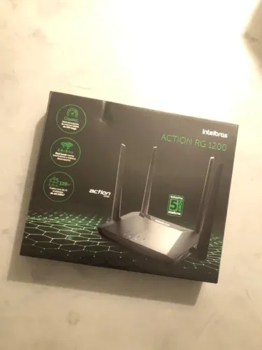 Roteador Wifi Gigabit Intelbras Rg1200