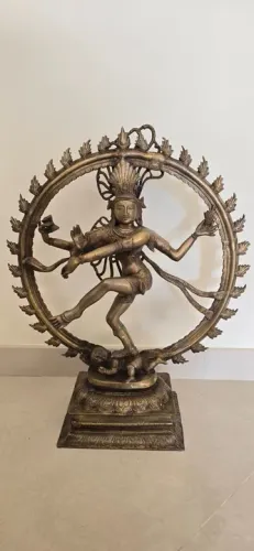 ESCULTURA SHIVA NATARAJA - BRONZE