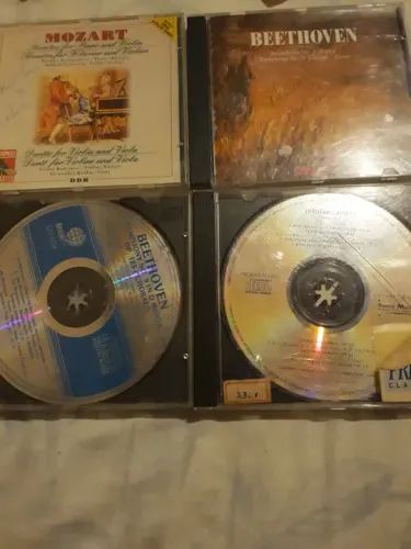 CDs de Mozart, Chopin e Beethoven - Clássicos Imperdíveis