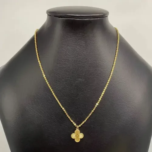 Colar Van Cleef | folhado a Ouro