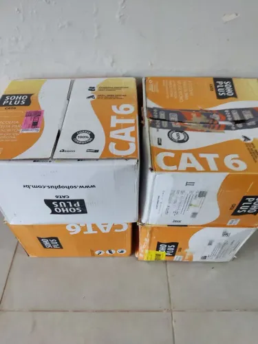 Vendo cabos cat.06 diversos tamanhos 