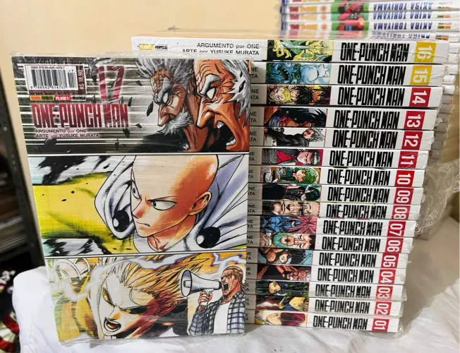 One punch man 1 ao 17 lacradas
