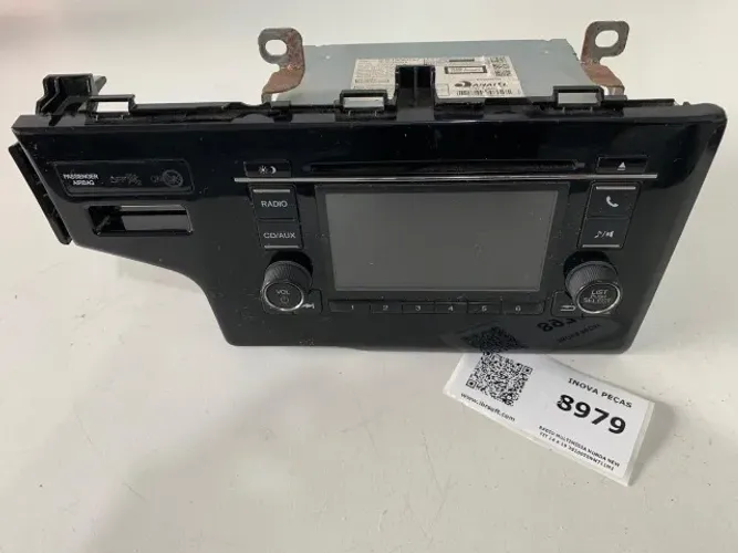 Radio Multimídia Honda New Fit 14 a 19 39100t5nm711m1