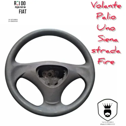 Volante Fiat Palio uno siena strada Fire 2002 2003 2004 2006 ate 2012