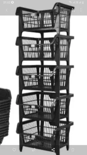 Cestas plastico Expositor Empilhavel!! Zap- 71- * zap
