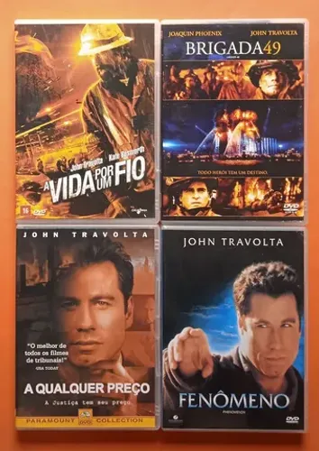 Dvd John Travolta 4 Filmes