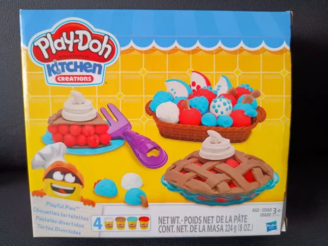 Massinha Play Doh Tortas Divertidas Hasbro - ( Usado )