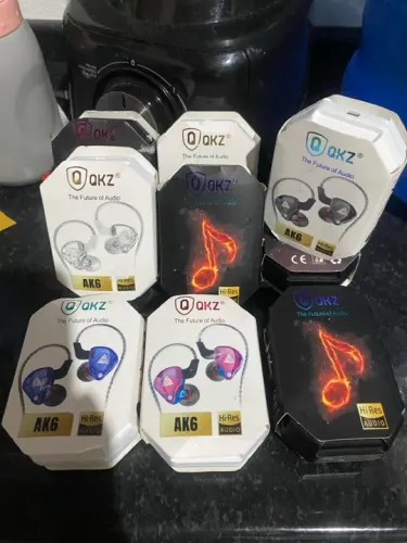 Fone QKZ AK6 -  RETORNO Com grave, ótimo para jogos também