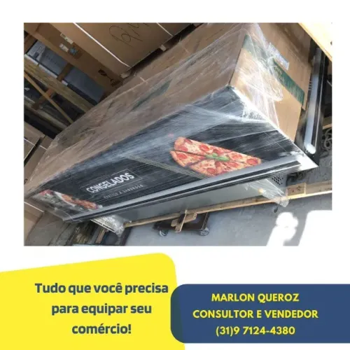 Ilha de Congelados 110/220 Preta Nova