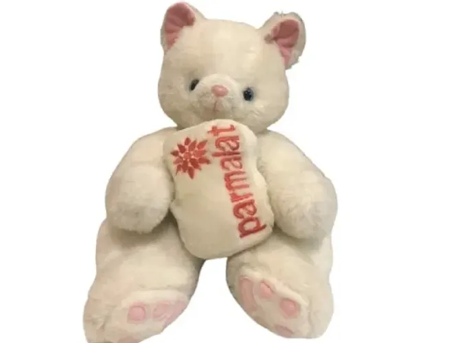 Pelúcia Parmalat Gatinha Anos 90